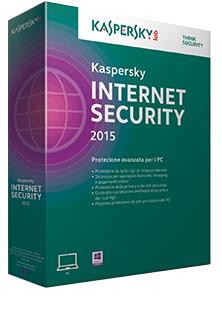 KASPERSKY Antivirus Kaspersky Lab Internet Security 2015 1 utente 1 anno